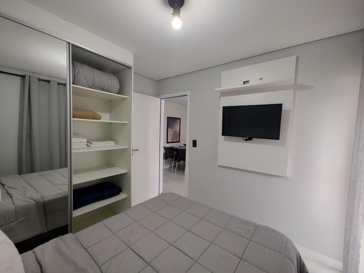 Apto Com Lazer Completo, Piscina, Ar, Mercadinho E Pet Friendly A 1 Min Da Praia Praia Grande (Santos) Zewnętrze zdjęcie