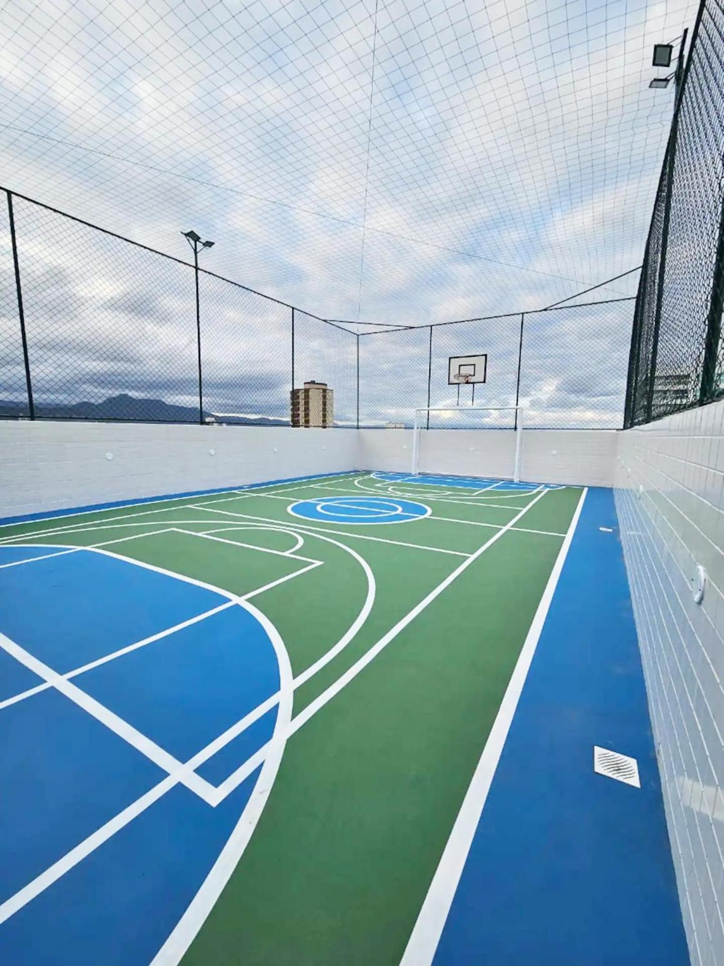 Apto Com Lazer Completo, Piscina, Ar, Mercadinho E Pet Friendly A 1 Min Da Praia Praia Grande (Santos) Zewnętrze zdjęcie
